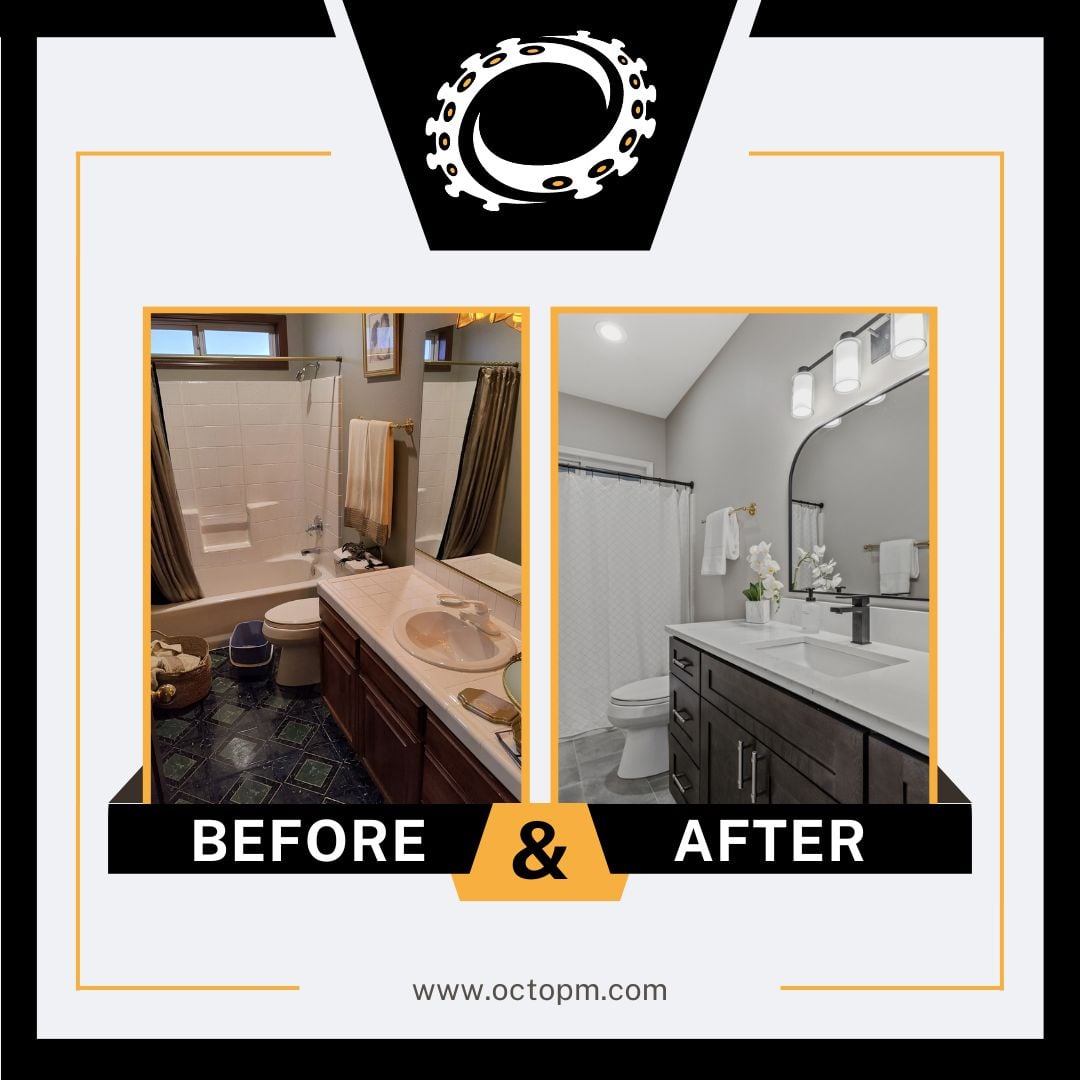 Bathroom - Before and After