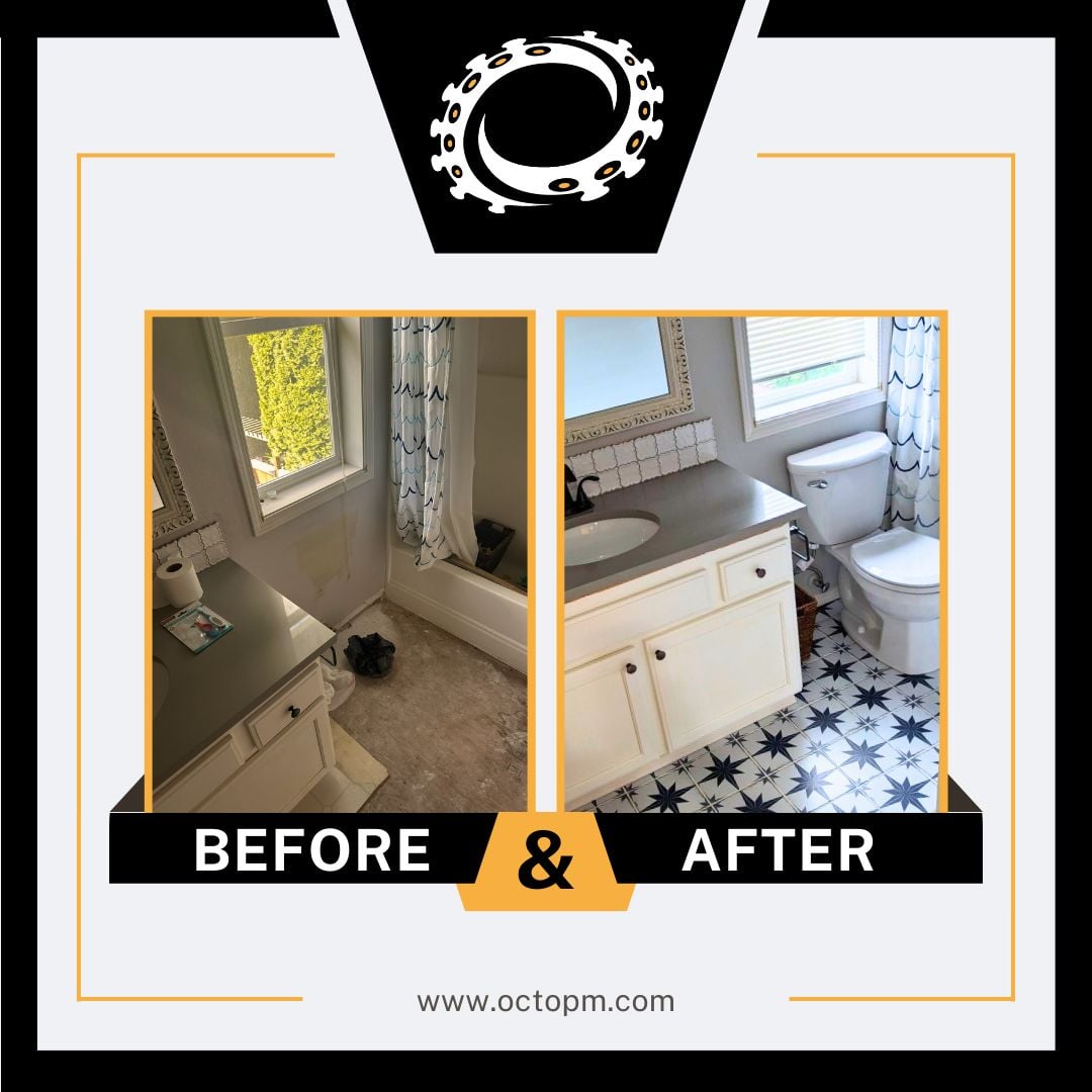 Bathroom - Before and After
