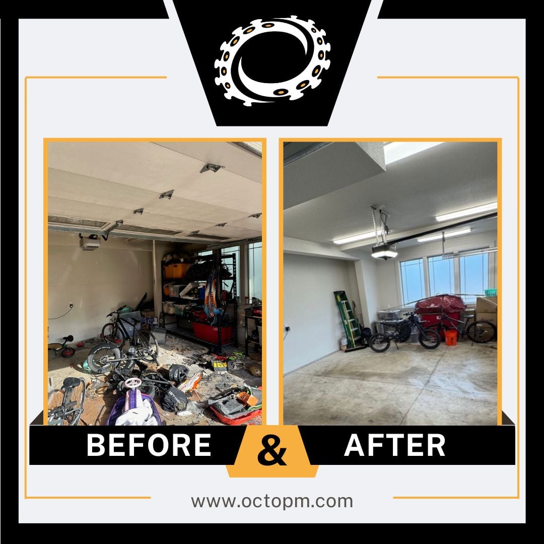 Garage - Before and After