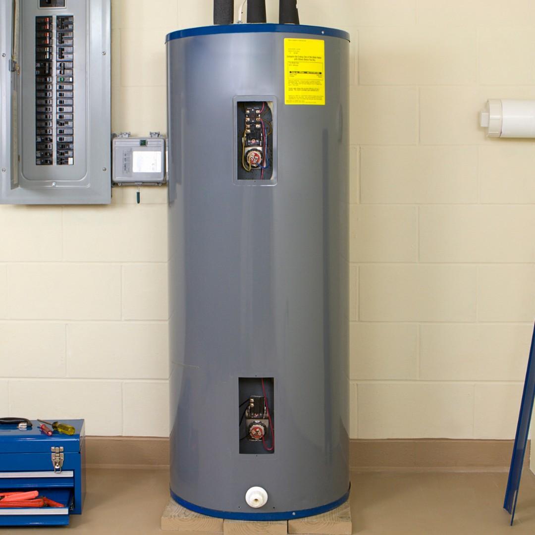 Newly Installed Residential Water Heater